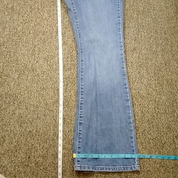 Vintage Calvin Klein Jones Flare Women's Jeans Size 14 - Picture 12 of 15